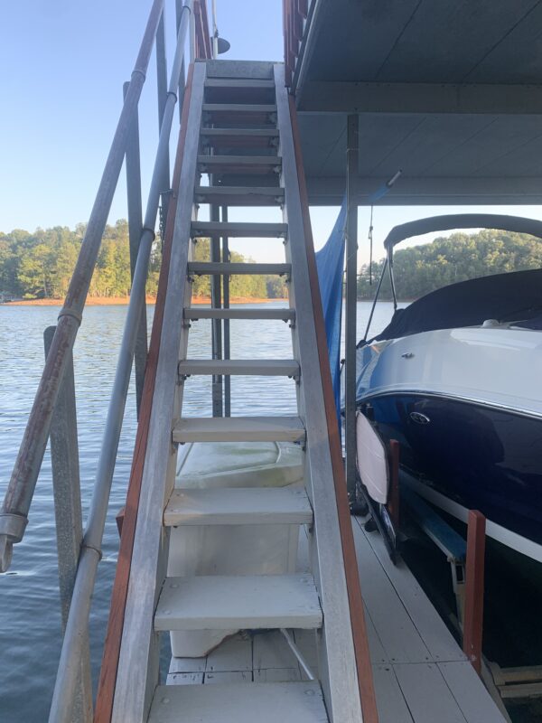 24' x 28' Flat Top with Sundeck Galvanized Steel Dock - Image 3