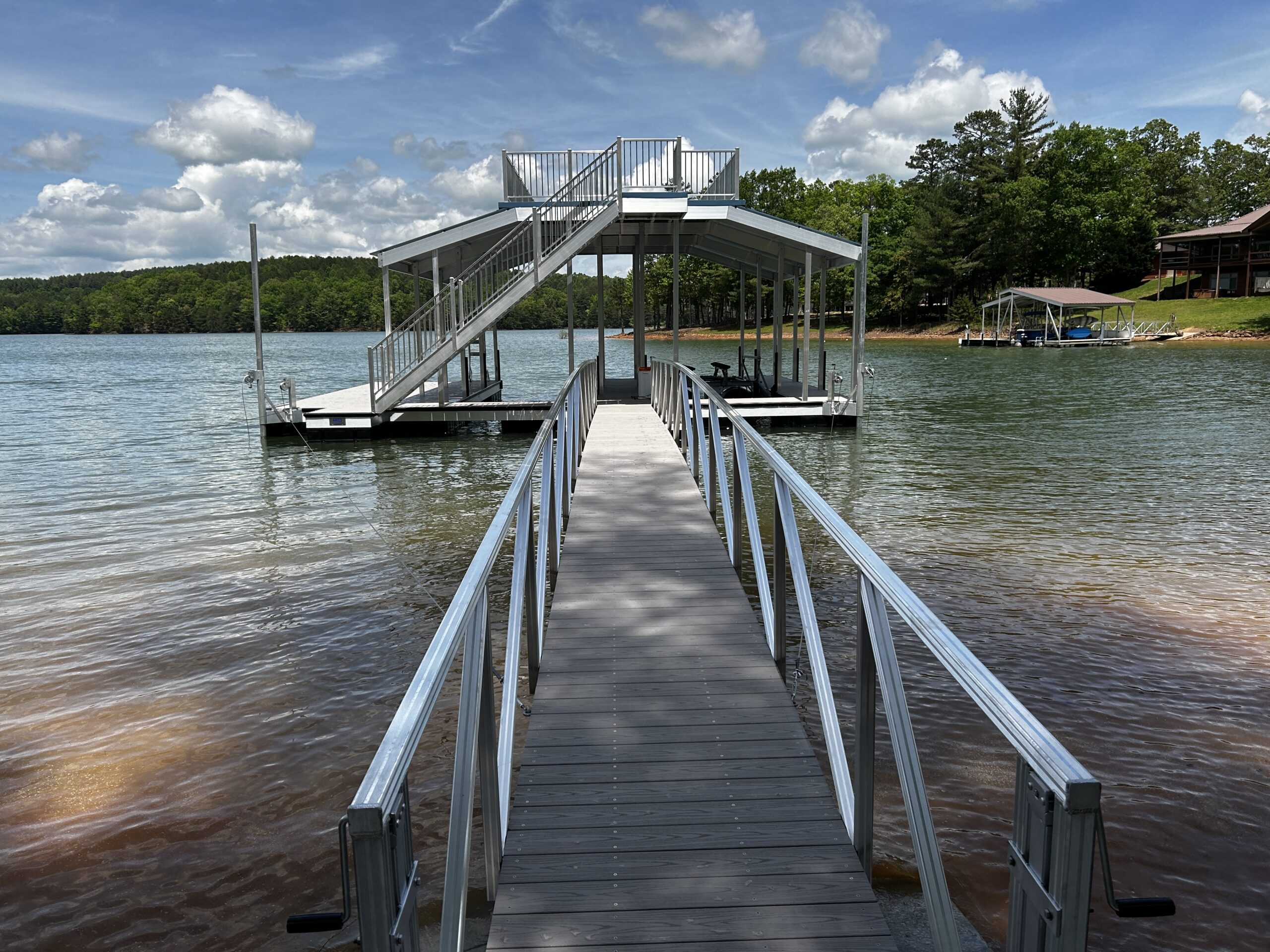Custom Dock on Lake Lanier
