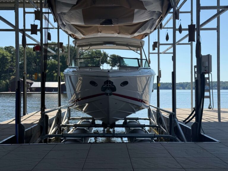 Floating boat lifts for Lake Allatoona